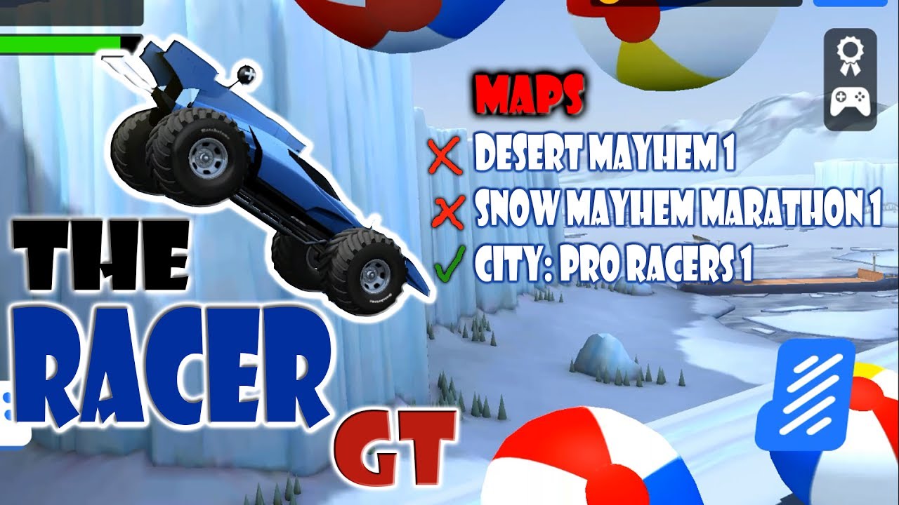 Racer GT on Desert Mayhem, Marathon, Pro Racers - MMX Hill Climb / Dash