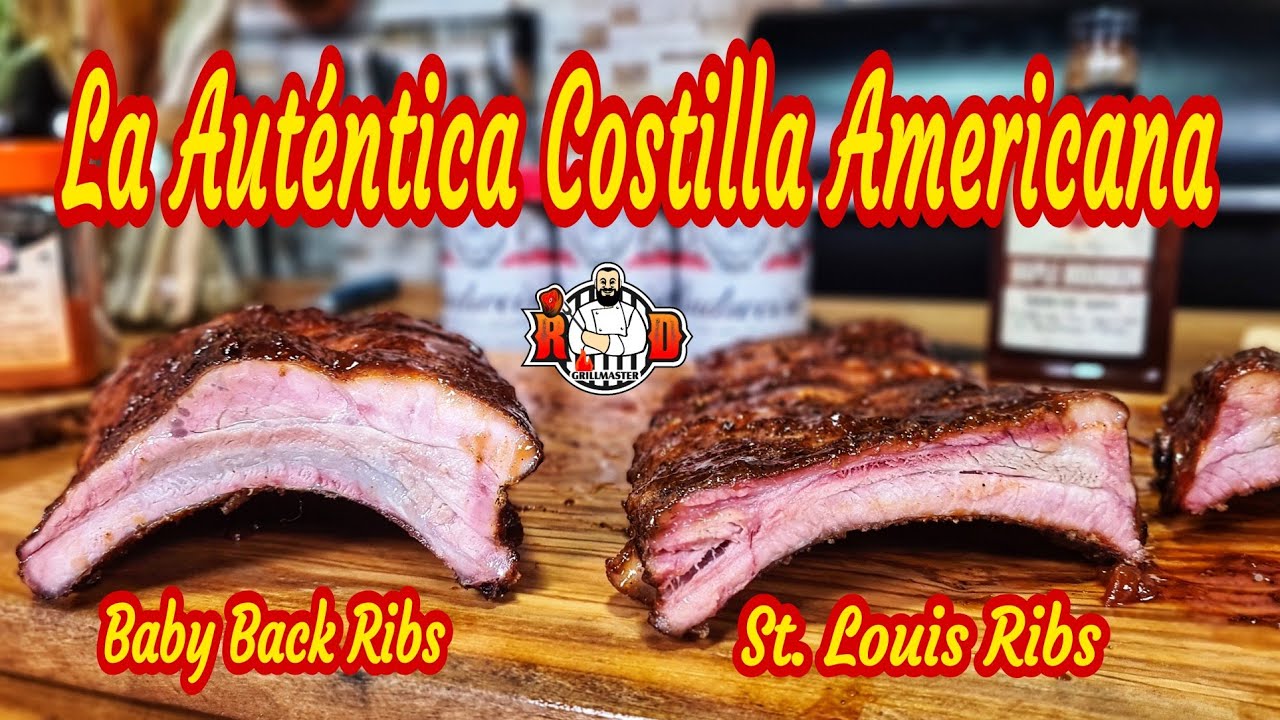 La Autentica Costilla BBQ Americana |RDGrillmaster