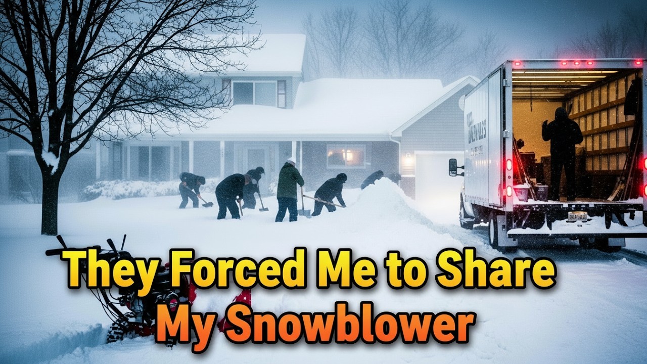 They Forced Me to Share My Snowblower — I Moved Out and Let the Blizzard Teach Them a Lesson!