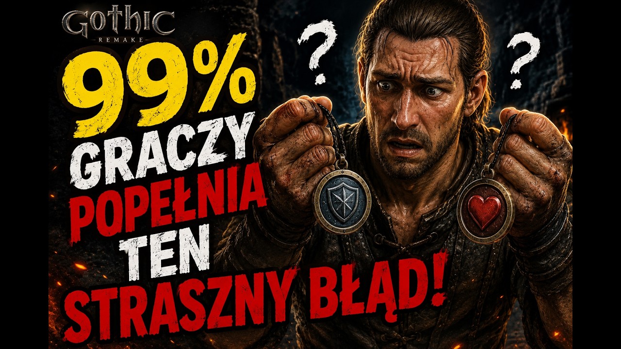 99% graczy źle dobiera ekwipunek - Gothic Remake
