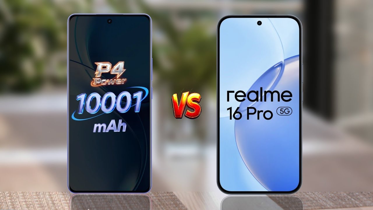 Realme P4 Power против Realme 16 Pro