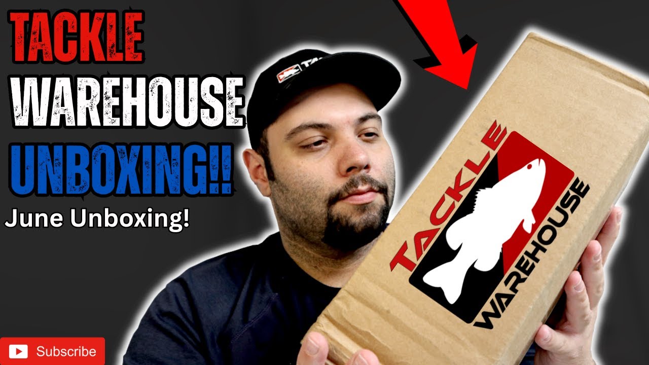JUNE BAITS Tackle Warehose UNBOXING!!