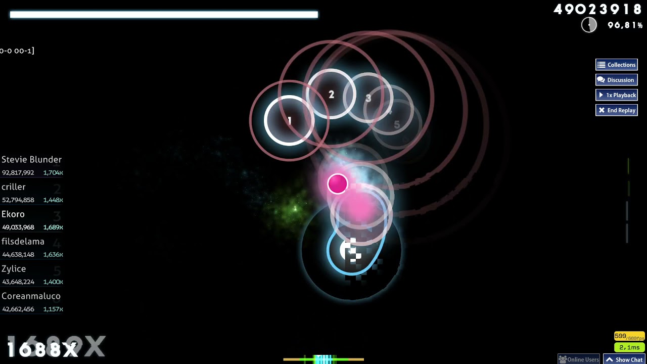 Frums - XNOR XNOR XNOR (DTM9 Nowa map) 2779/5145 6m (94,66%, 7,3★, #1)