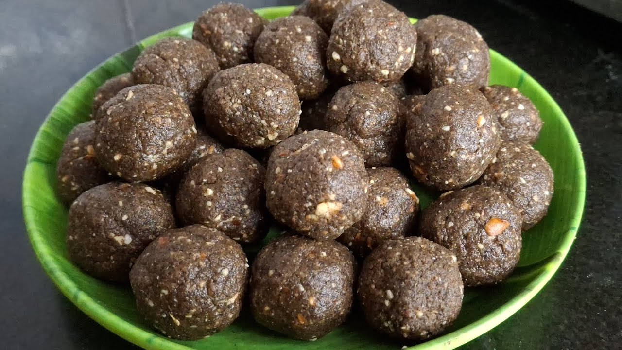 Healthy Diet Series Episode -2 for Weightloss recipe || Millet Ragi laddu 