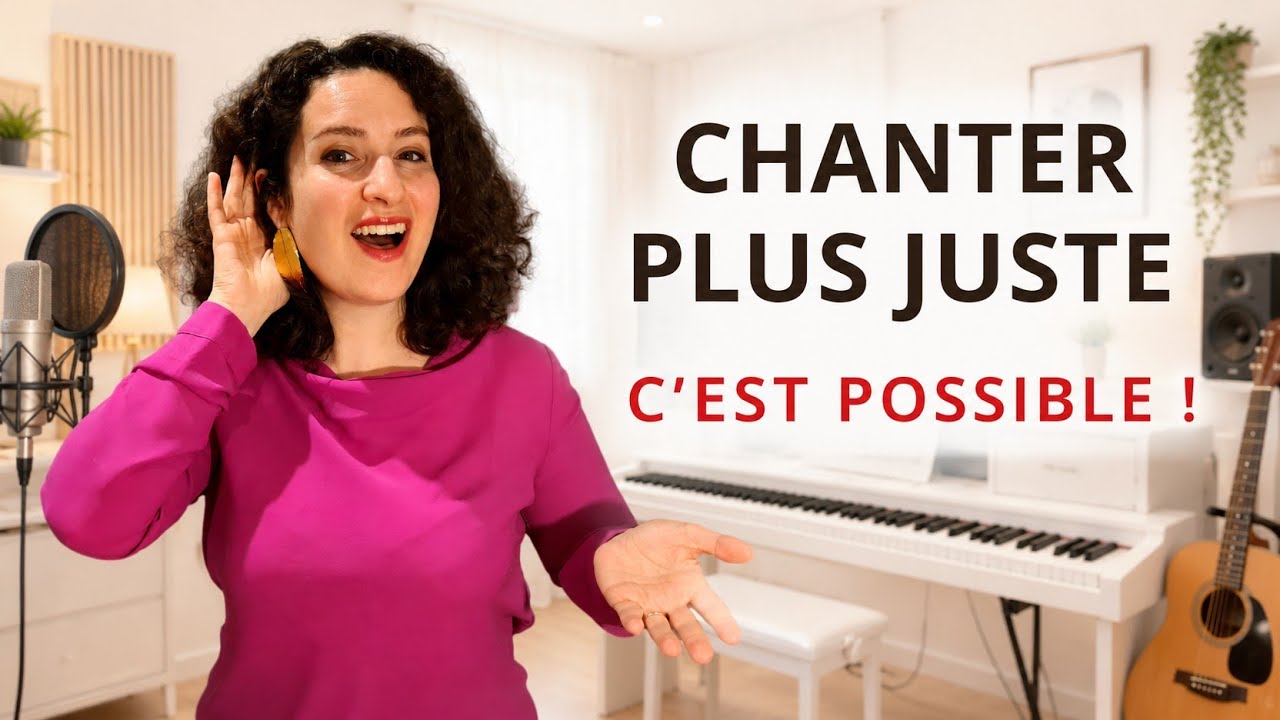 Chanter plus juste, c'est possible !