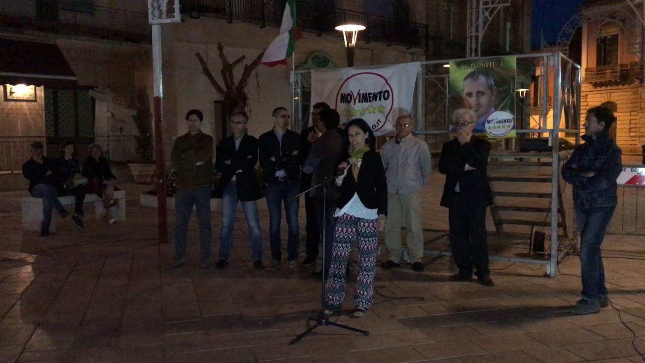 M5S Aradeo Comizio 20 Maggio parte 4-4 Melina Caggia