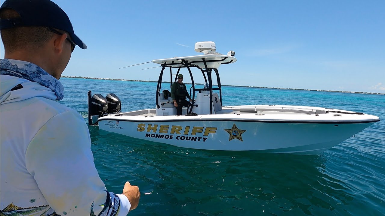 2 days Fishing in Florida Keys - Florida Sheriff helped us out!! | The Fish Locker