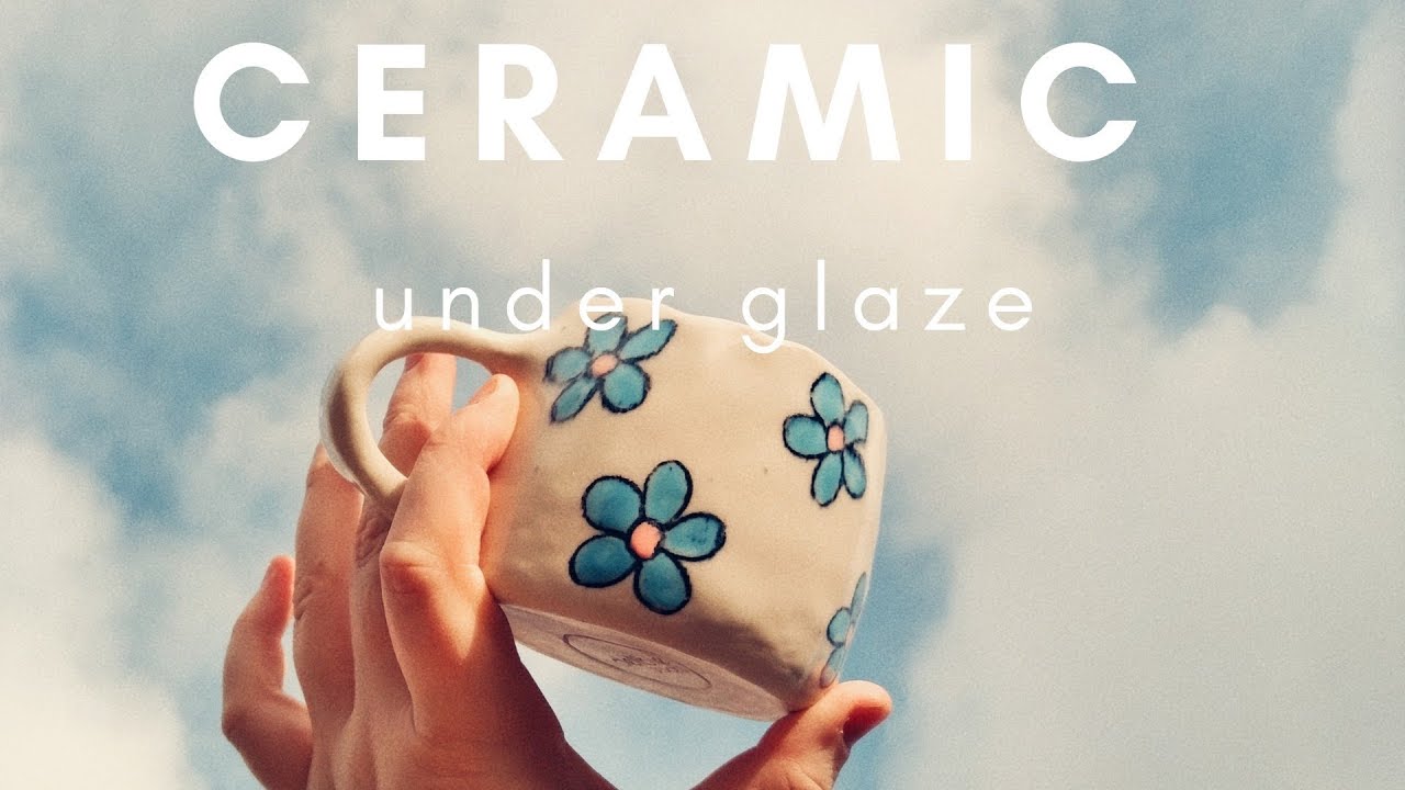 DRAWING ON CLAY! How to use Underglaze Pencil