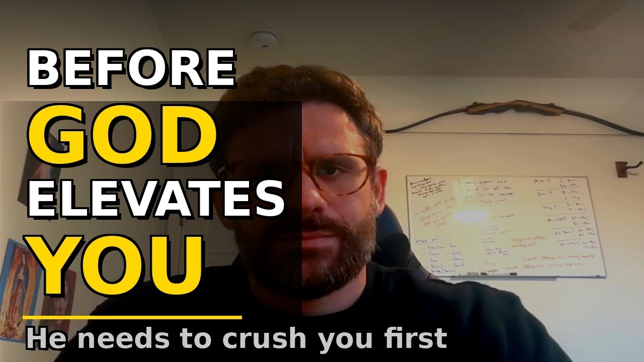 Before God Elevates You, He Needs to Crush You First