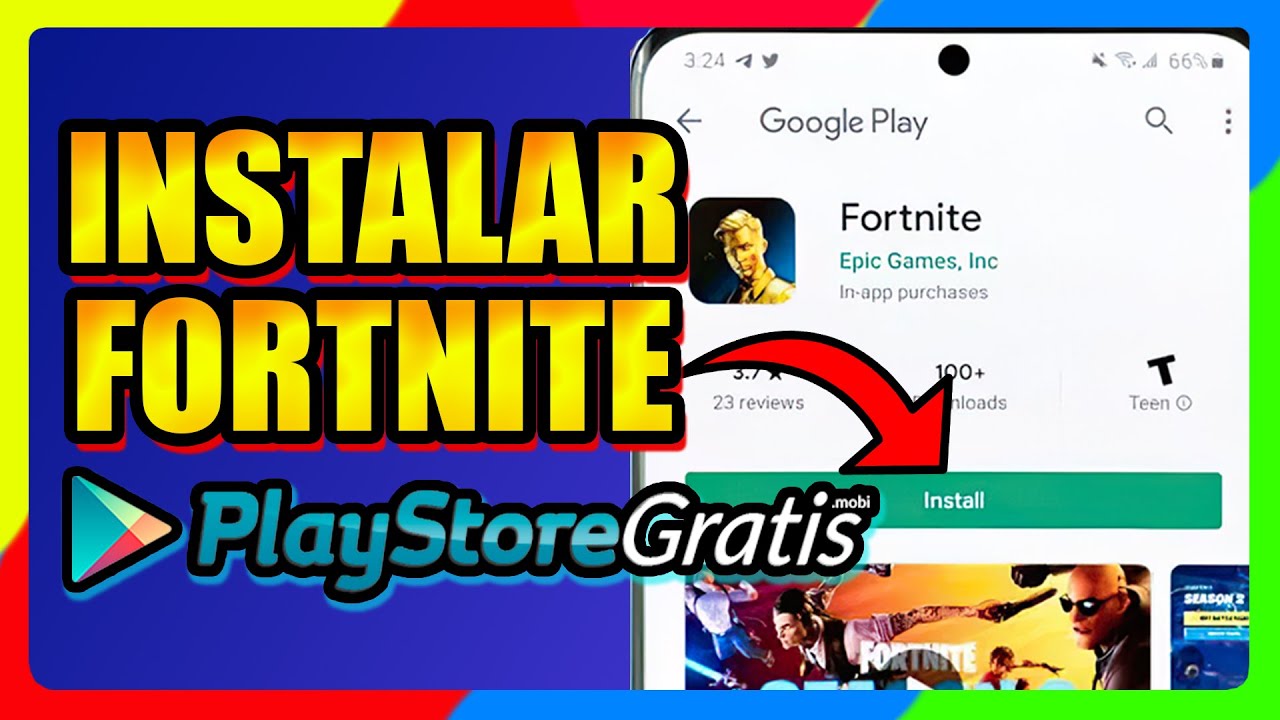 ✅INSTALAR FORTNITE DESDE PLAY STORE