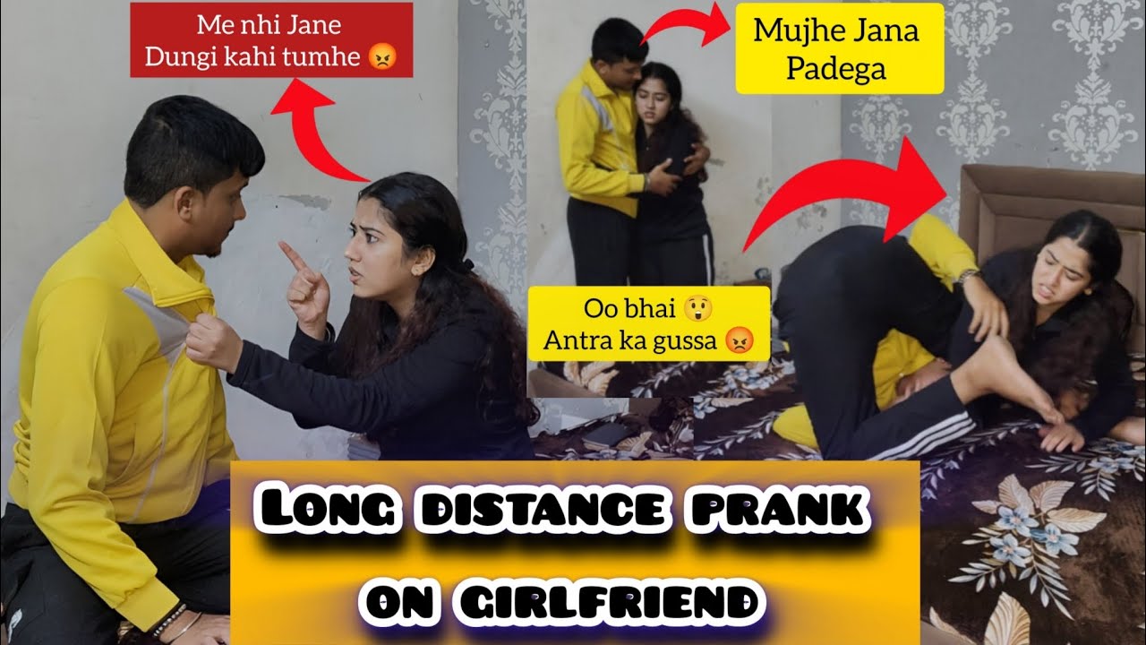 Long distance || Prank On Girlfriend ❤️😭 || Gone Angry 👿😰 #trending #viralvideo #prank #youtube 