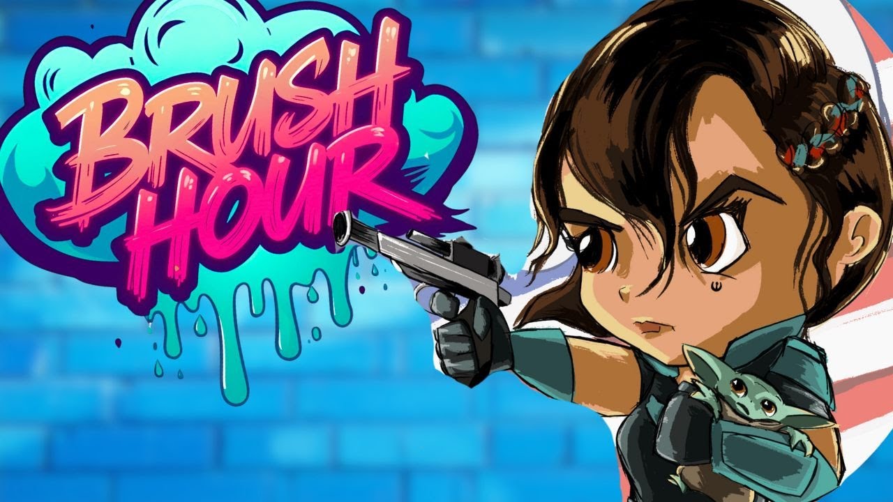 Brush Hour: Star Wars Chibi Art – Cara Dune Special 🎨