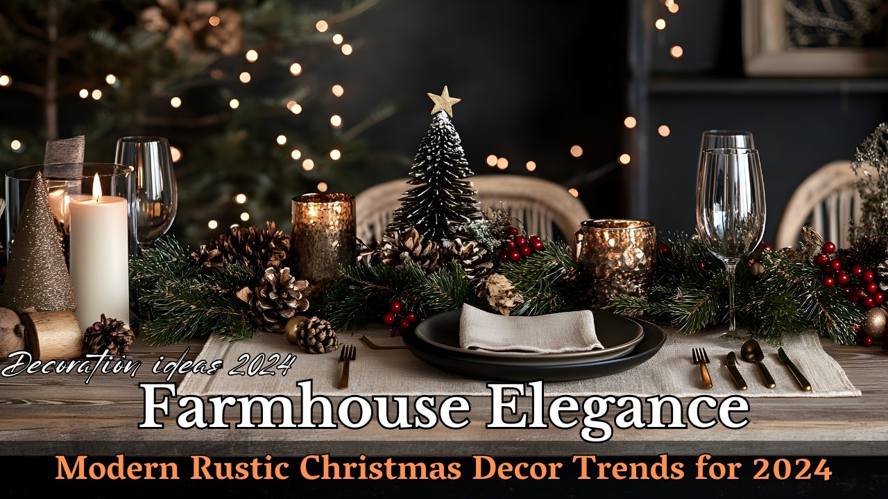 Farmhouse Christmas Elegance 2024: Top Rustic Decor Trends to Transform Your Home