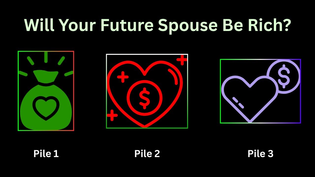 Will Your Future Spouse Be Rich? Pick-a-Card. Tarot Reading.