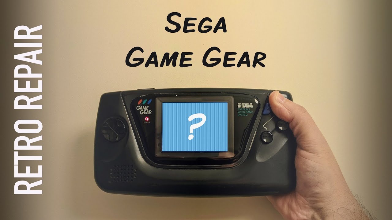 Sega Game Gear repair