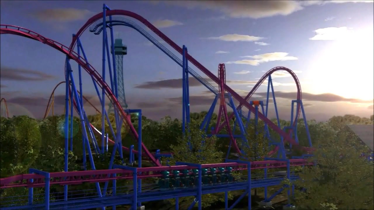 Banshee OffRide - Kings Island - Inverted Rollercoaster 2014