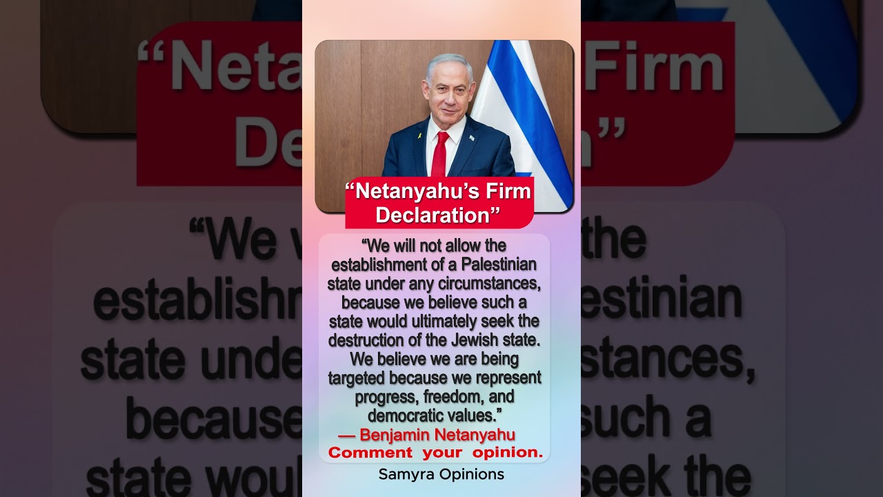 New Middle East Debate After Netanyahu&rsquo;s Remarks #geopolitics