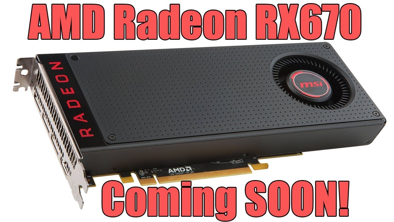 AMD Radeon RX670 To Launch Very Soon!