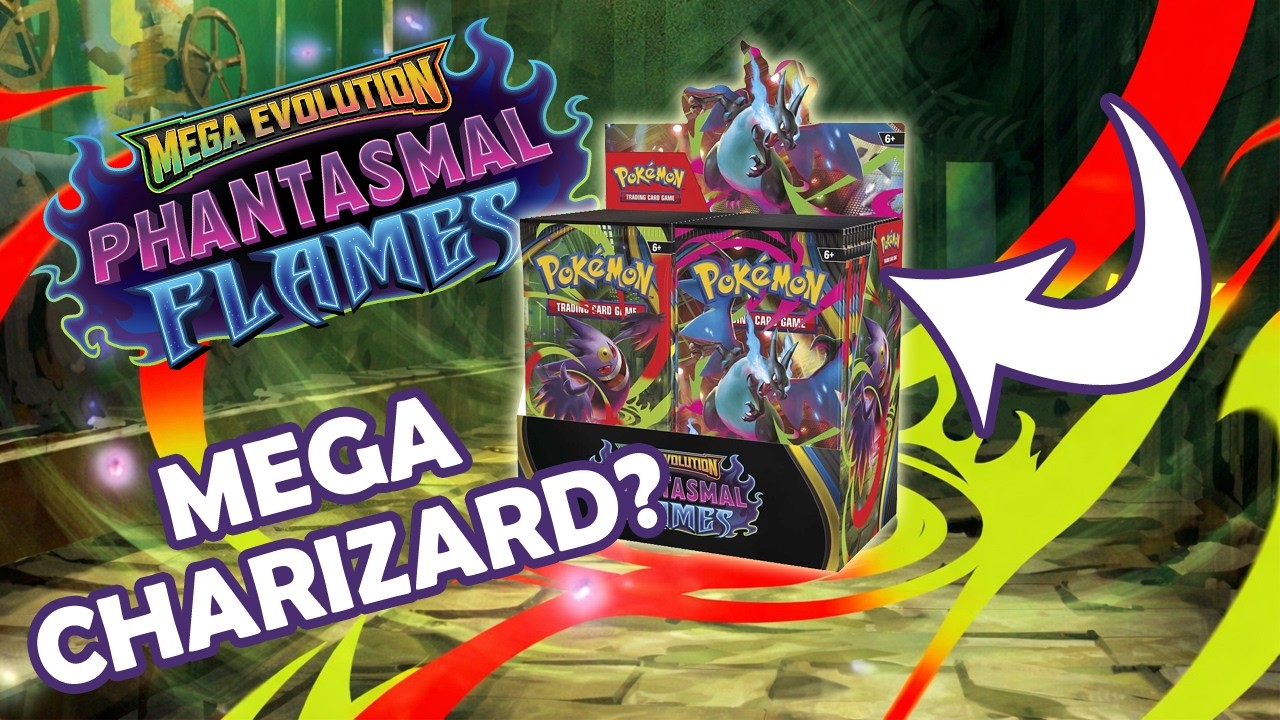 Charizard Hunting in Phantasmal Flames Booster Box