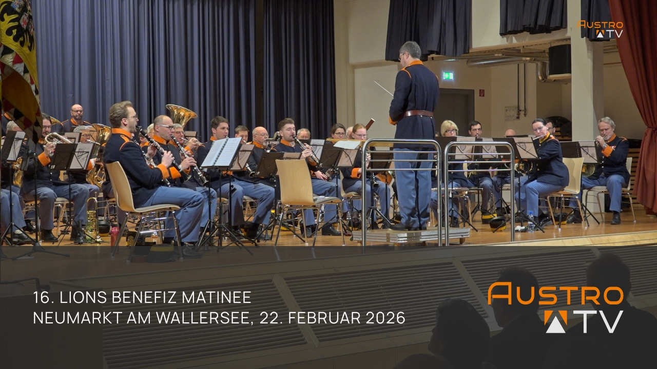 16. Lions Benefiz Matinee mit der Rainermusik in Neumarkt am Wallersee