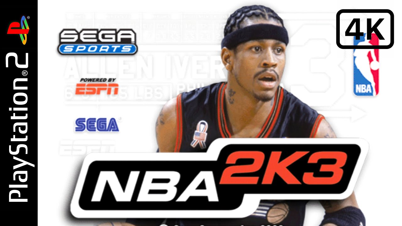 NBA 2K3 (2002) | PlayStation 2 Gameplay 4K [PCSX2]