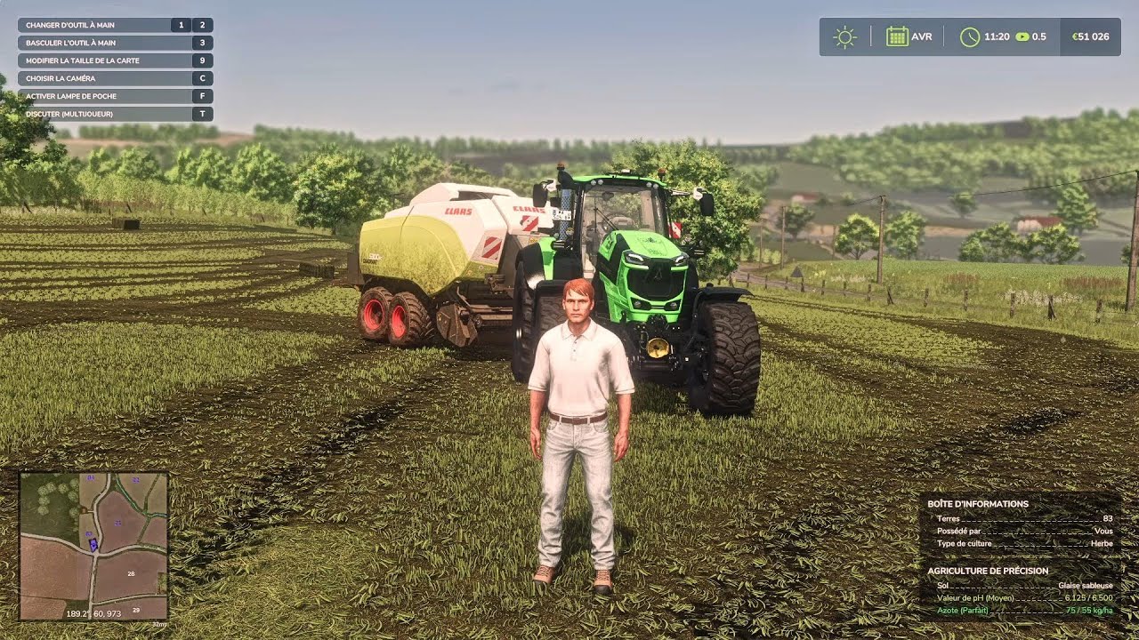 Fs25 Ep.1 Fauchage et presse (La Pichonnière)