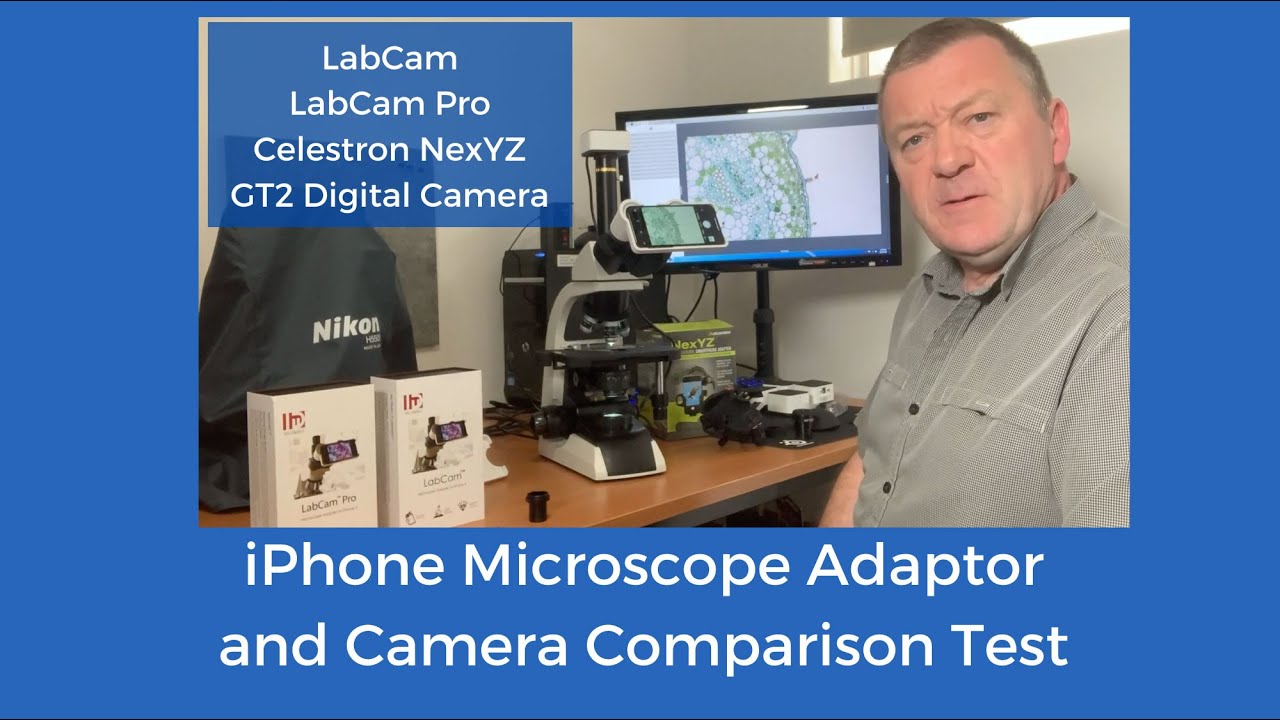 iPhone Microscope Adaptor Review Test | LabCam NexYZ GT2 Digital Camera