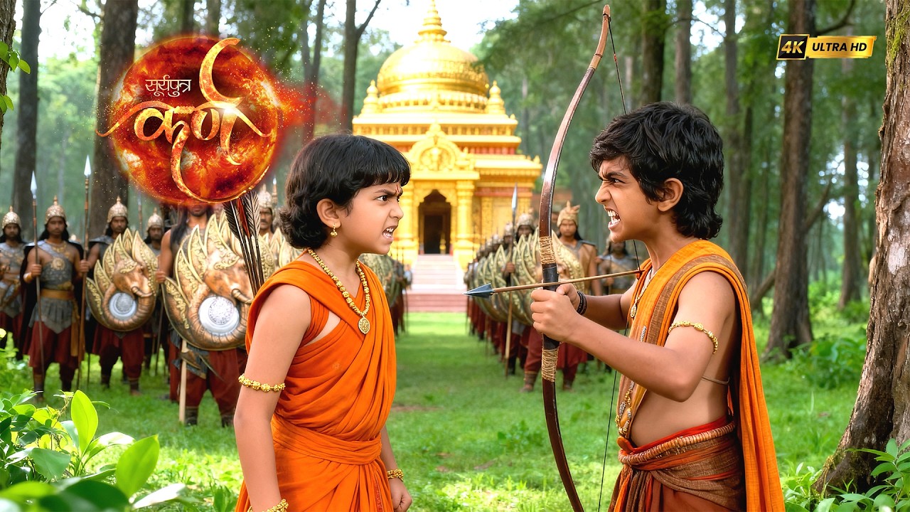 जब हस्तिनापुर में हुआ कर्ण अर्जुन का आमना सामना | Suryaputra Karn Maha Episode | Latest Episodes