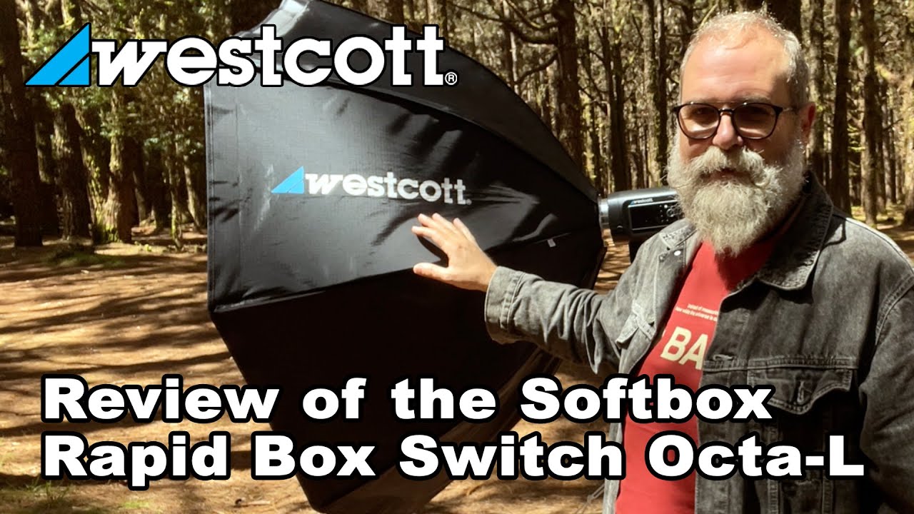 Review of the softbox Rapid Box Switch Octa L By Westcott - IN ENGLISH