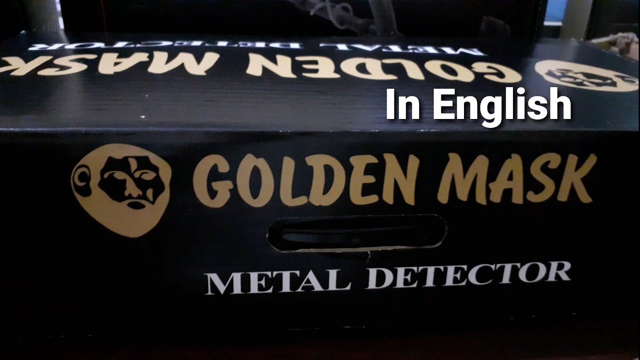 Golden mask one unboxing in English