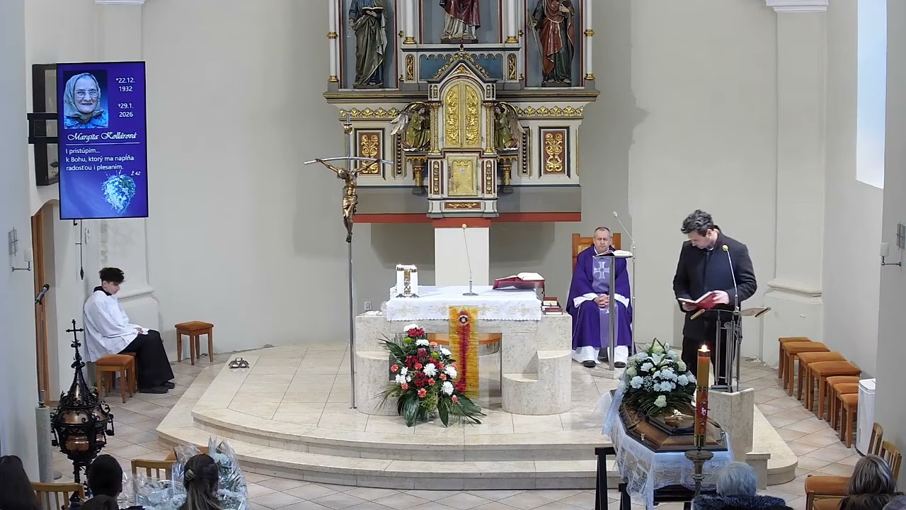 sv. omša, 31.1.2026, 14:00 hod., pohrebna