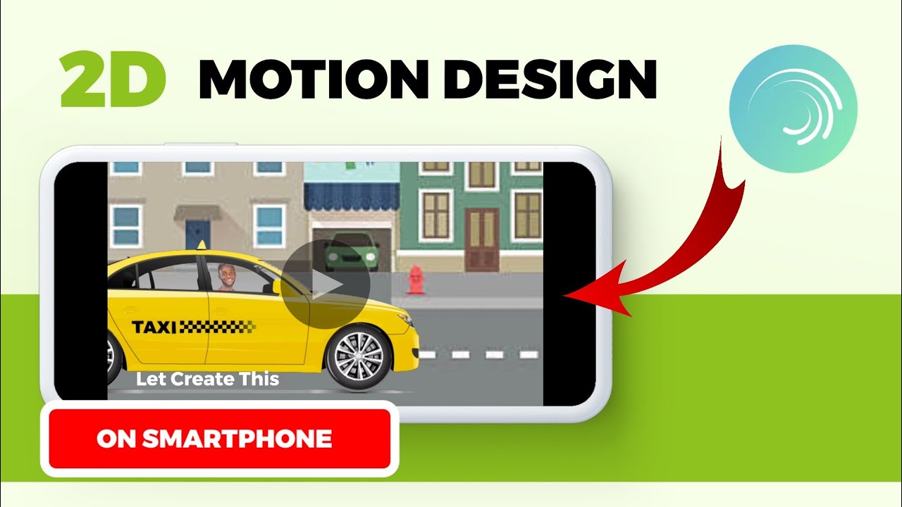 Creating a Realistic Moving Car Animation with Camera Movement using Alight Motion on a Smartphone.