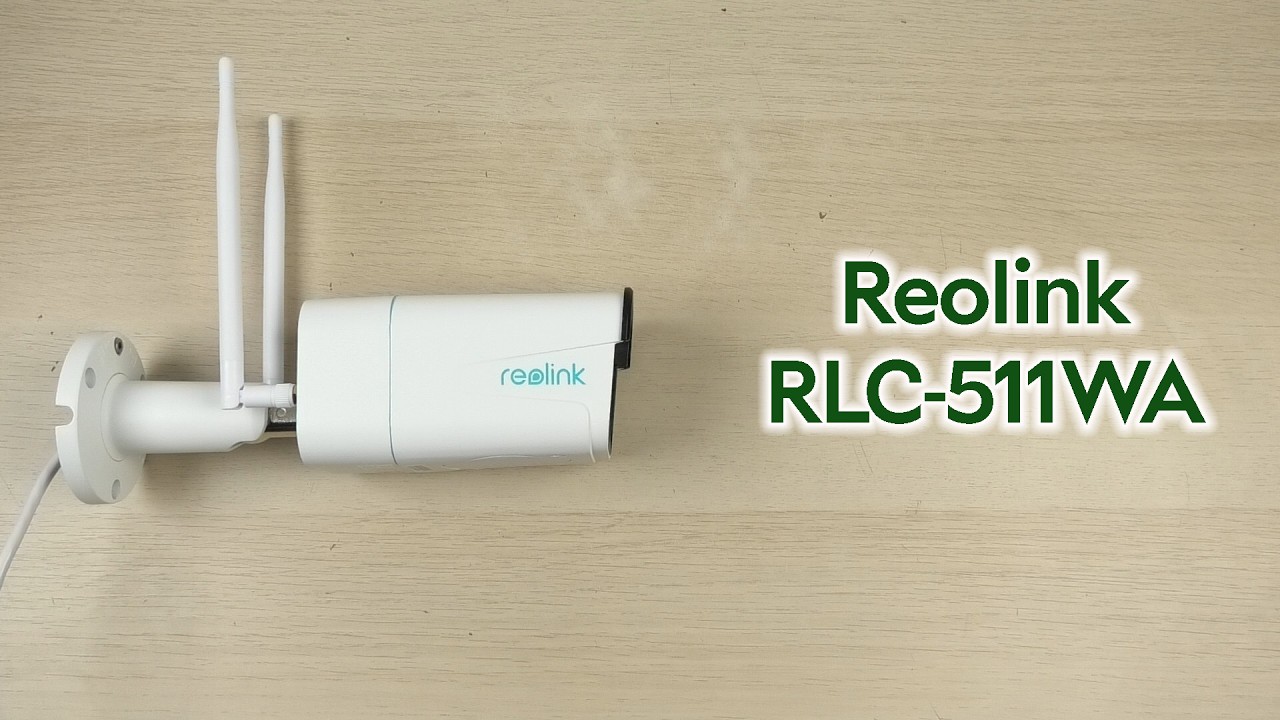 Розпаковка Reolink RLC-511WA