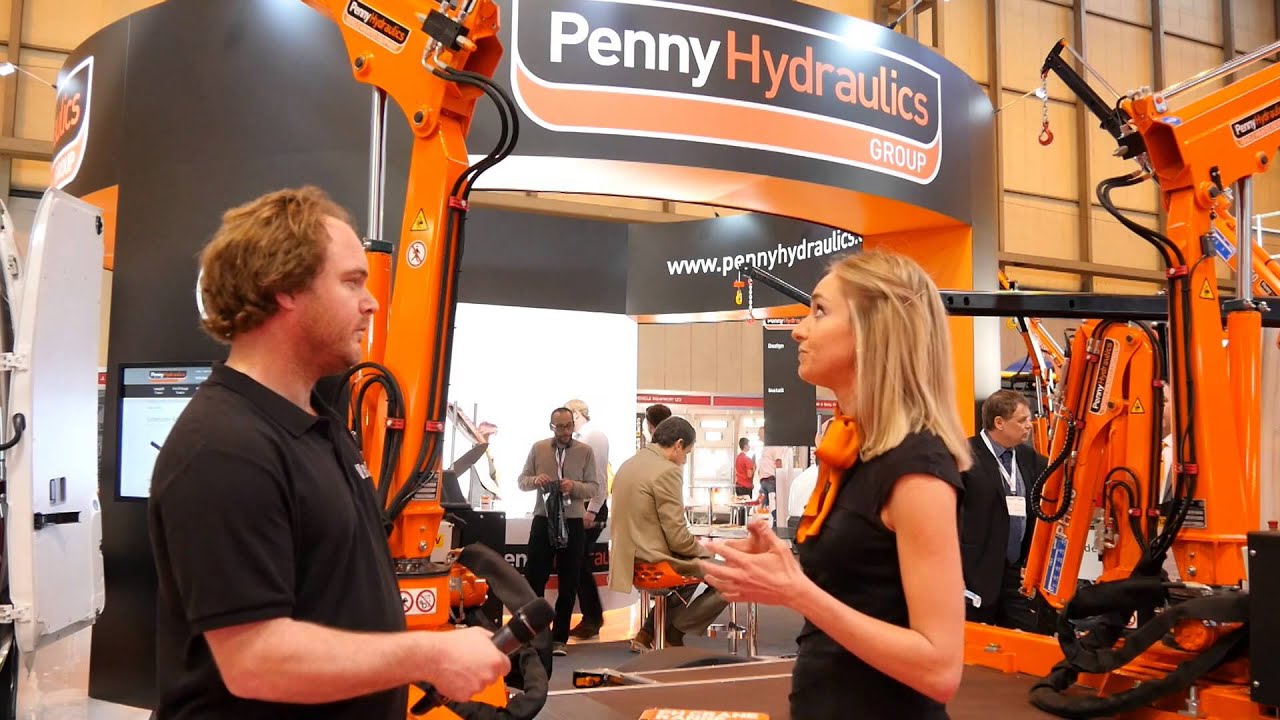 Penny Hydraulics Launch New PH Cranes at The Commercial Vehicle Show