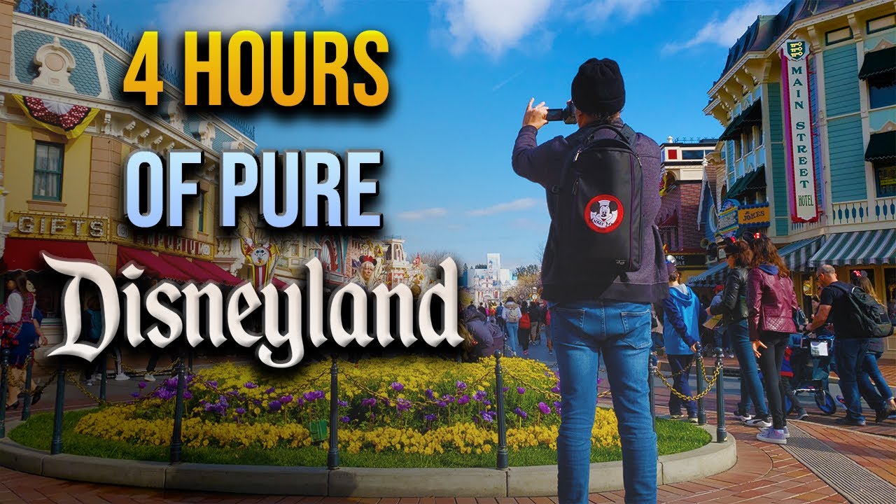 4 hours of PURE DISNEYLAND - Acoustic Sounds of Disneyland