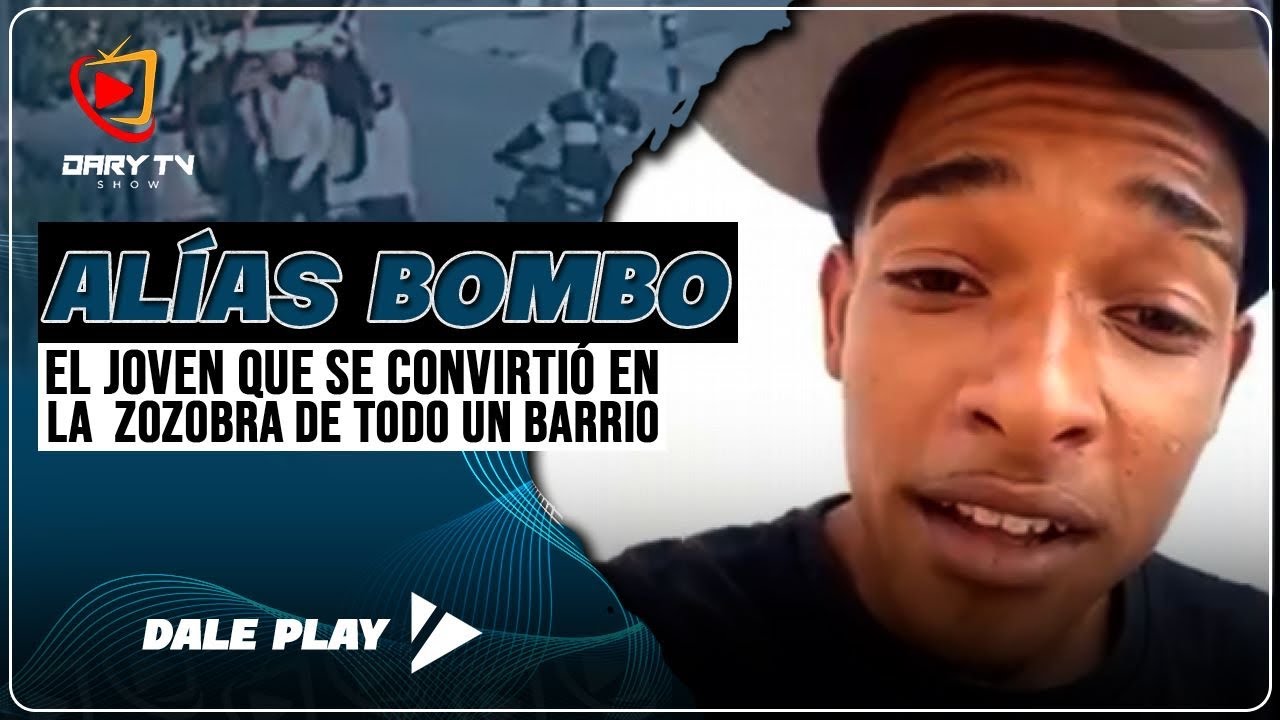 ALÍAS BOMBO EL JOVEN QUE SE CONVIRTIÓ EN LA ZOZOBRA DE TODO UN BARRIO