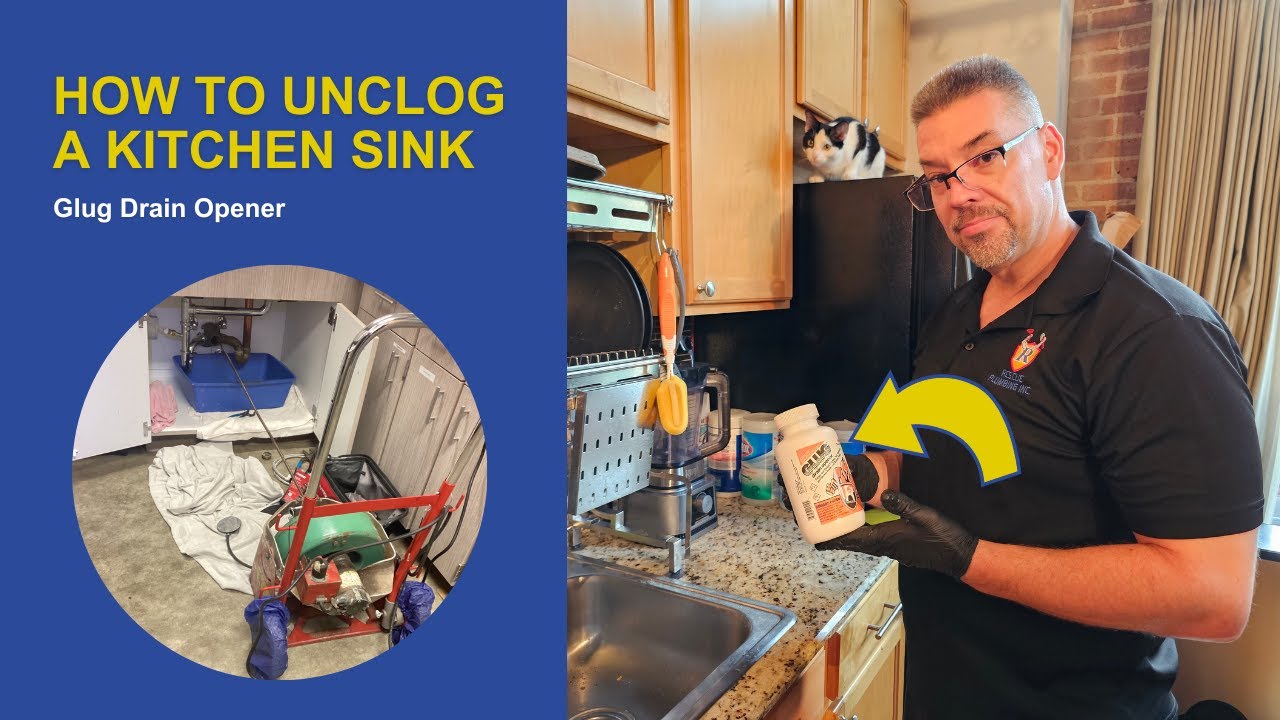 How to Unclog a Kitchen Sink | Glug Drain Opener