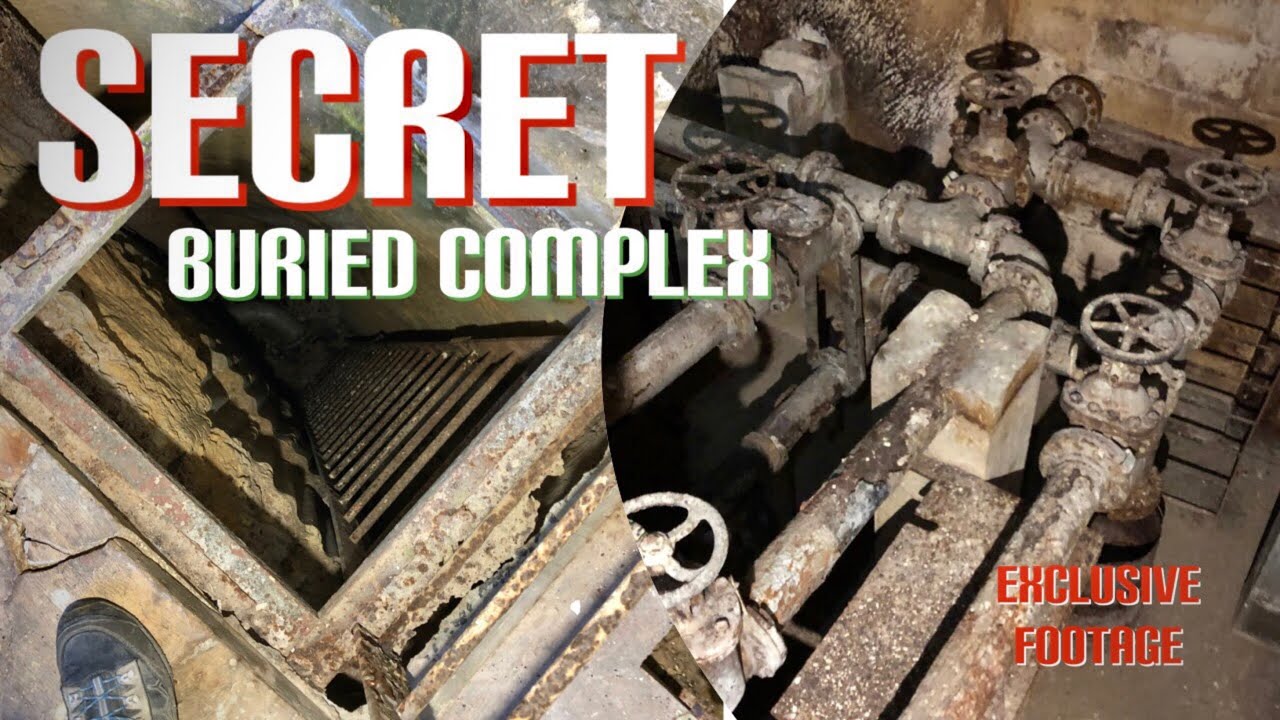 EXCLUSIVE ‼️ HEAVEN Underground - CARCASS - BURIED Secret Oil Complex WWII - CNG Trekventures