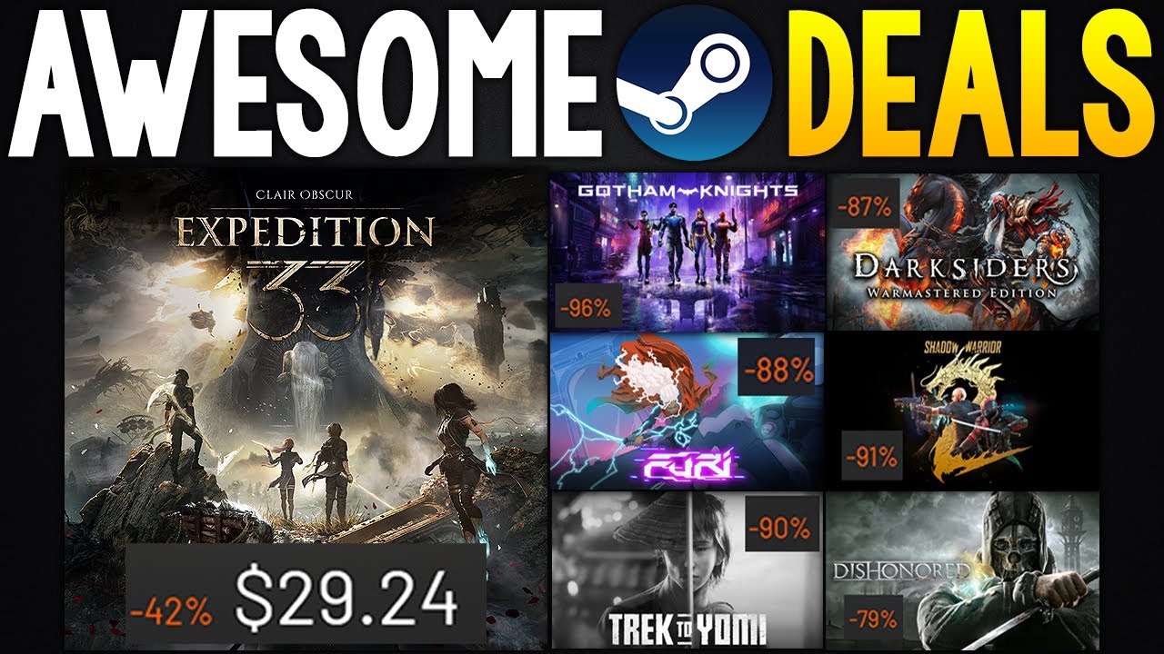 AWESOME STEAM Game DEAL + GREAT Steam Game DEALS UNDER $3!