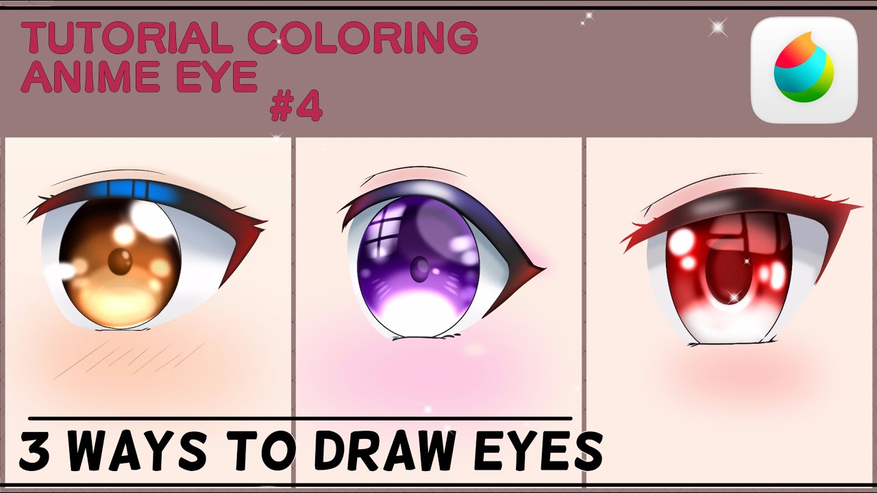 TUTORIAL COLORING ANIME EYE (MEDIBANG PAINT PRO) #4