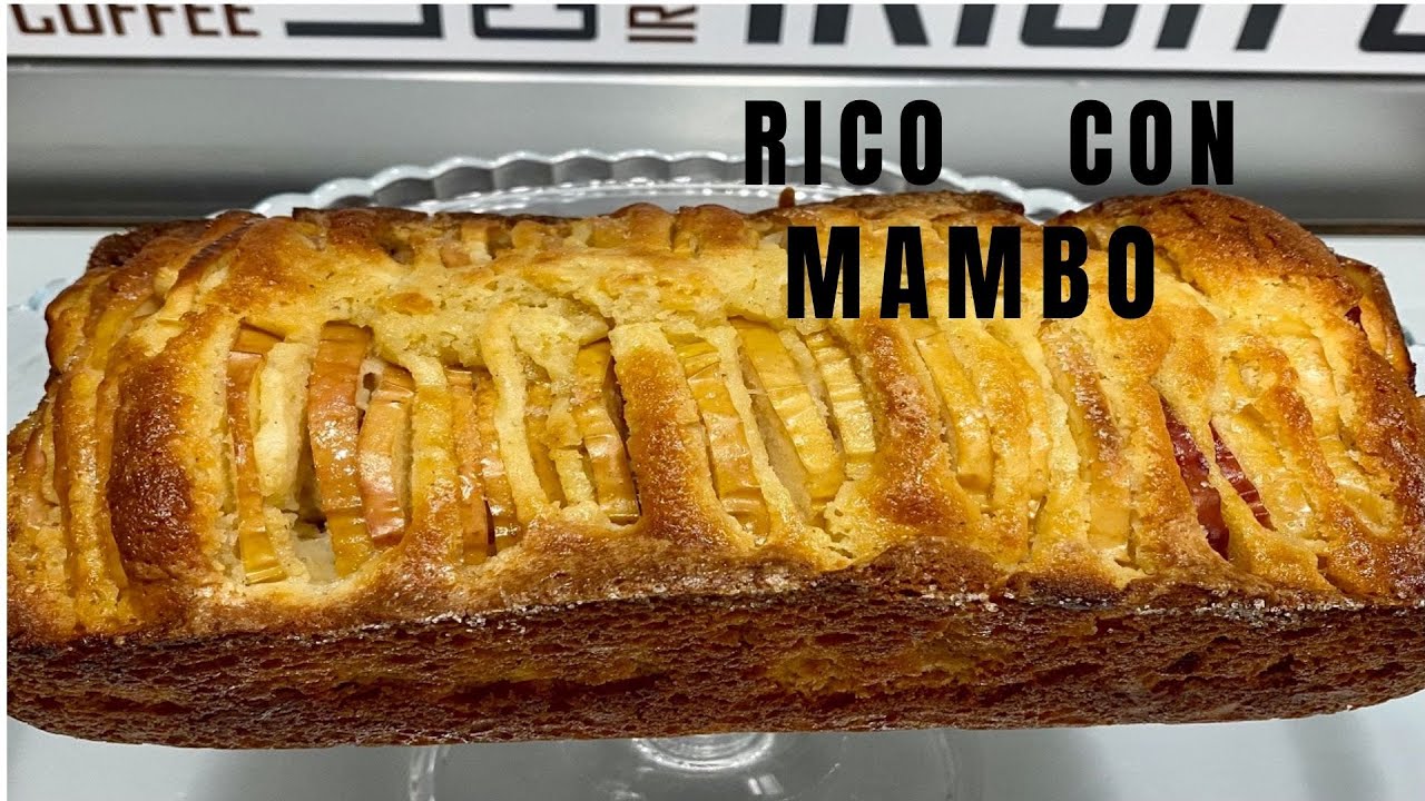 PLUMCAKE DE MANZANA EN MAMBO!!  JUGOSO Y ESPONJOSO!!