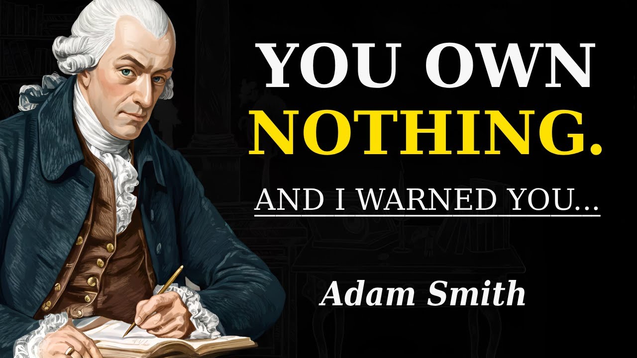 Adam Smith’s Final WARNING: The Coming Era of Neo-Feudalism | Adam Smith