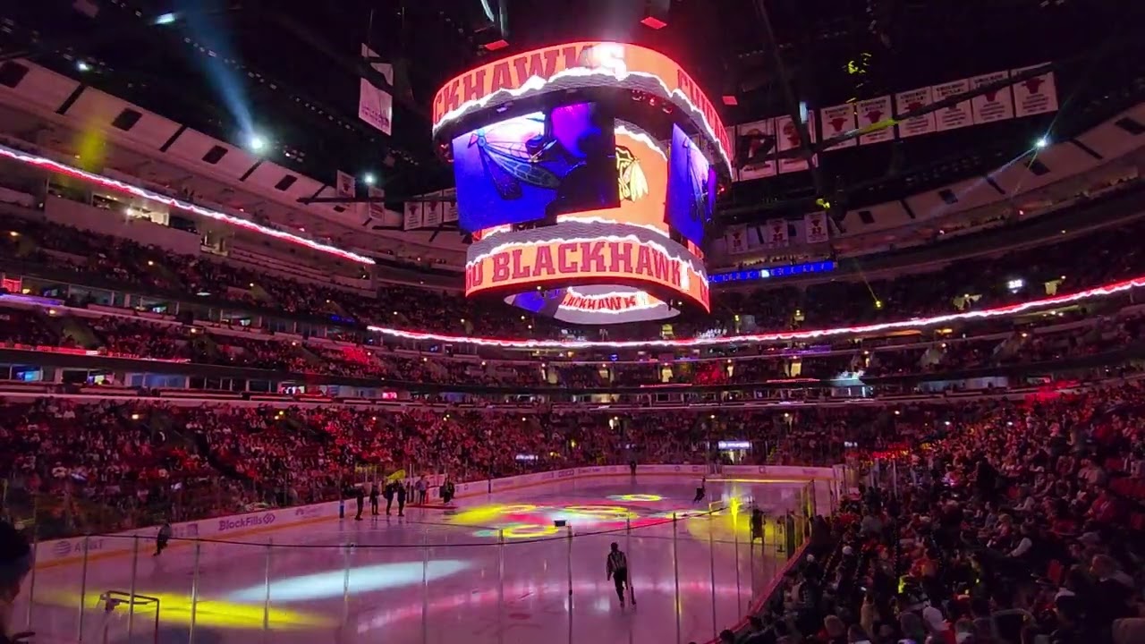 LA Kings vs. Chicago Blackhawks Intro & National Anthem. Hockey Fights Cancer 11/3/2022