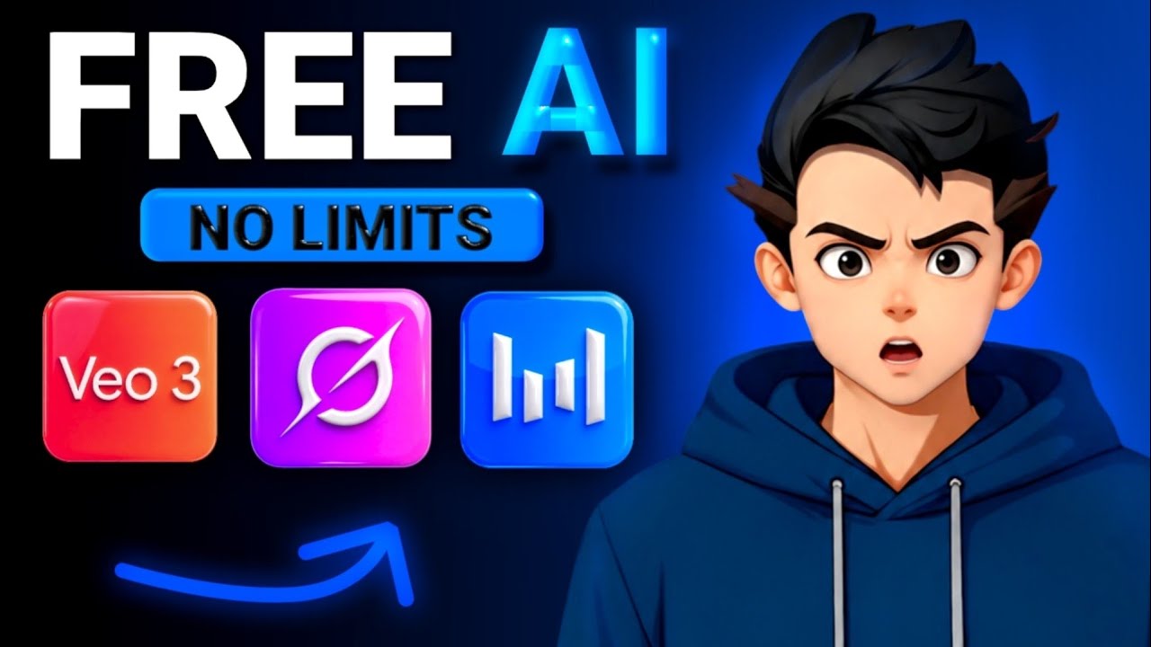 No Login No Sign Up  FREE Veo 3.1 + Grok 4.5 AI Video Generator