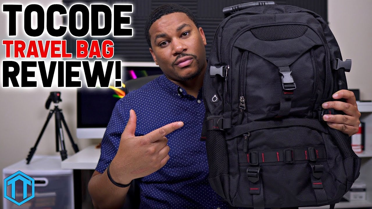 Tocode Fashion Travel Bag w/Charging Port Review!