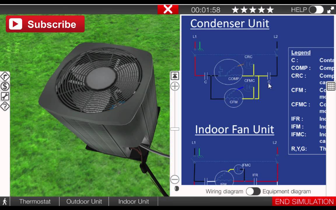 Residential AC Faulty Contactor Toubleshooting Video