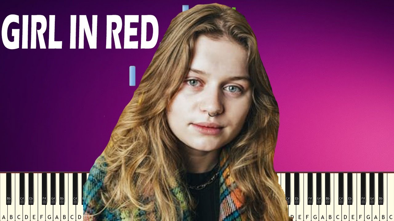 Girl In Red - Girls - EASY PIANO TUTORIAL