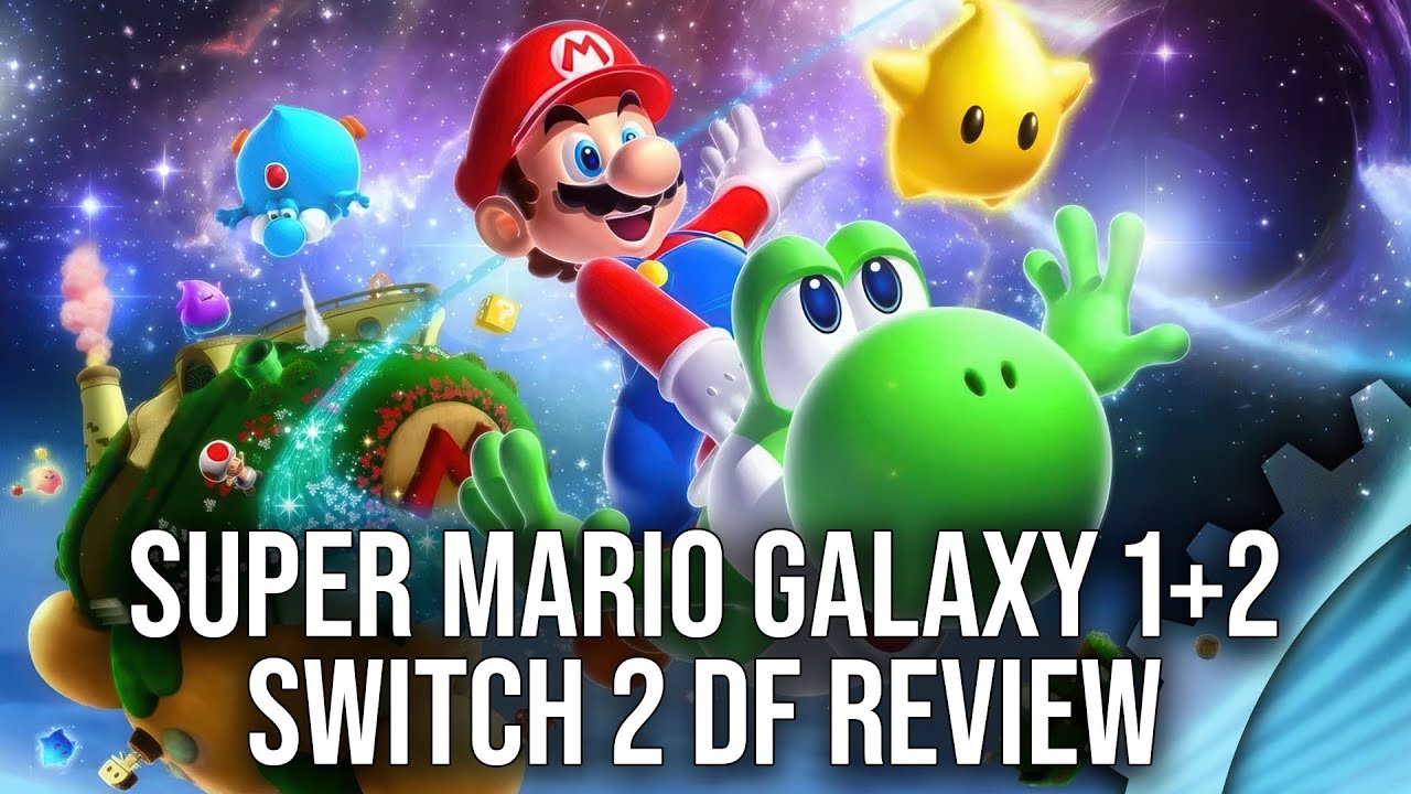 Super Mario Galaxy 1+2  - Switch 2 DF Review - Visual Upgrades Explored!