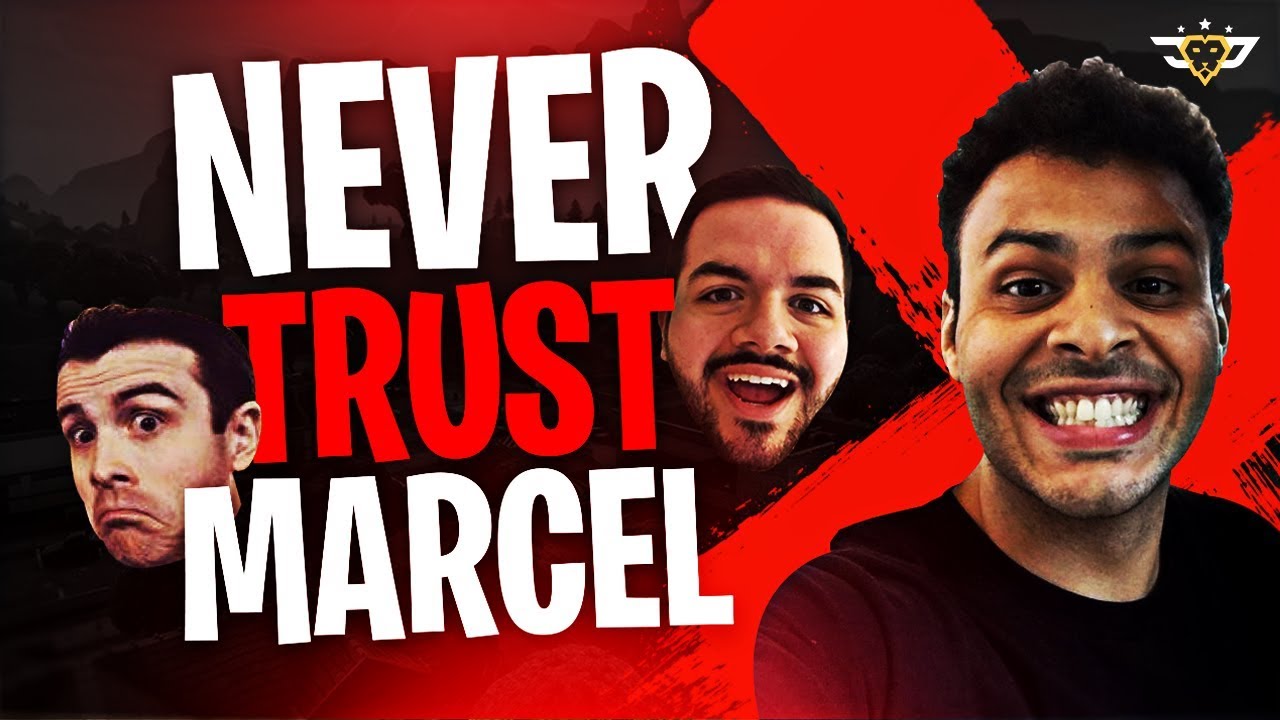 NEVER TRUST MARCEL! AFTER DARK WITH LUPO AND BASICALLYIDOWRK (Fortnite: Battle Royale)