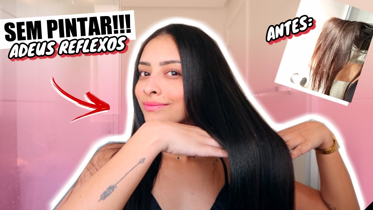 COMO TIRAR OS REFLEXOS VERMELHOS DO CABELO SEM PINTAR!
